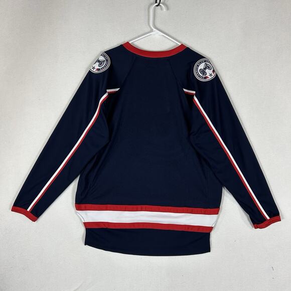 NHL Columbus Blue Jackets Jersey Men's Small Blue Hockey Team Game Shirt Logo - Picture 7 of 10